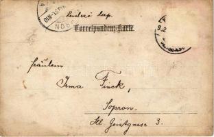 1902 Kismarton, Eisenstadt; felvonulás május 30-án, ünnepség a Szent Jobb megtalálásának emléknapján...