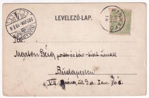 1902 Pinkafő, Pinkafeld; Putsch féle gyár, posztó- és pokrócgyár. Putsch Sándor saját kiadása / Fabr...
