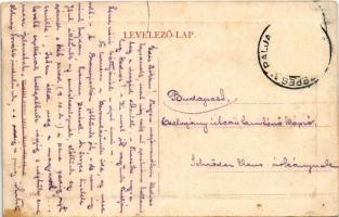 Szepesváralja, Spisské Podhradie; Honvéd síremlék "Előre!". W.L. Bp. 2778. / military hero...