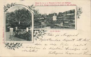 Piliscsaba Katonai tábor Ferenc József szobor