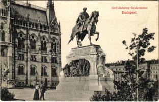 Budapest V. Gróf Andrássy Gyula szobor