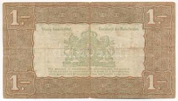 Hollandia 1938. 1G "Zilverbonnen (Ezüstértékű bankjegyek)", "BH 182248" T:F kis ...