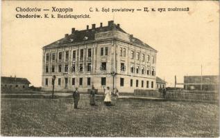 Khodoriv, Chodorów; C. k. Sad powiatowy / K. k. Bezirksgericht / district court (EK)
