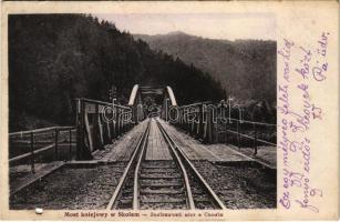 1914 Skole, Most kolejowy / railway bridge. Fot. R. Nowotny (b)