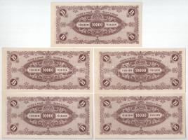 1946. 10.000BP (5x) T:AU / Hungary 1946. 10.000 Bilpengő (5x) C:AU 
Adamo P35