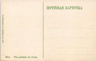 Kiev, Kiew, Kyiv; Vue générale du Podol / general view