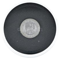 DN "Magyarok Kincstára -Mátyás denár" ezüstözött réz-cink ötvözet utánveret, kapszulában (...