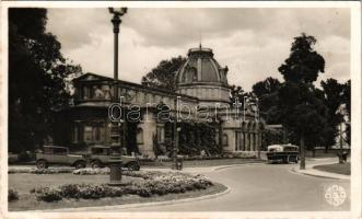 Budapest XIII. Margitsziget, gyógyfürdő, automobilok, autobusz, photo