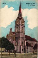 1916 Stryi, Stryj, Strij; Kosciól rz. kat. / R. k. Kirche / Catholic church (EK)