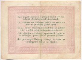 1848. 5Ft "Kossuth bankó" barna nyomat "DX:o. 39124?" sorszámmal T:F folt
Adamo...