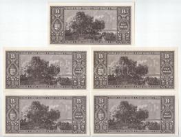 1946. 1.000.000BP (5x) T:AU / Hungary 1946. 1.000.000 Bilpengő (5x) C:AU 
Adamo P37