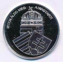 DN "Nemzetünk nagyjai - IV. Béla" kétoldalas Ag emlékérem tanúsítvánnyal (10,37g/0,999/35m...