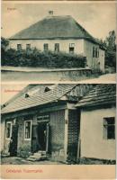 1911 Toporc, Toporec; Paplak, Fogyasztási szövetkezet üzlete és saját kiadása / parsonage, cooperative shop