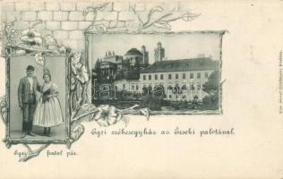 Eger Népviseletes párral