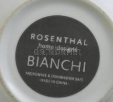 Rosenthal Bianchi design porcelán salátás tál. Jelzett, kis kopással d: 24 cm