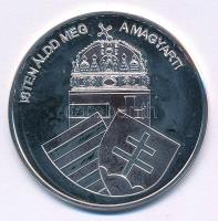 DN "Nemzetünk nagyjai - Damjanich János" Ag emlékérem (10,37g/0.999/35mm) T:PP kis patina