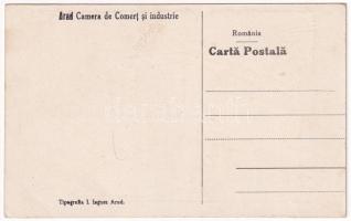 Arad, Camera de Comert si Industrie. Tipografia I. Ingusz / Kereskedelmi és Iparkamara / Chamber of ...