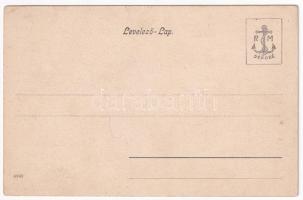 Trencsénteplic, Trencianske Teplice; pályaudvar, vasútállomás, gőzmozdony, vonat / railway station, ...