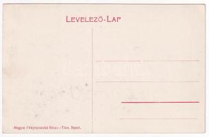 Orsova, Hajóállomás, gőzhajó. Földes-féle Margit Creme reklám / ship station, steamship. Hungarian c...