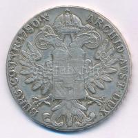 Ausztria 1780SF Tallér Ag "Mária Terézia" utánveret T:AU,XF patina Austria 1780SF Thaler A...