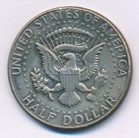 Amerikai Egyesült Államok 1968D 1/2$ Ag "Kennedy" T:XF USA 1968D 1/2 Dollar Ag "Kenne...