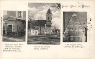 Temesújfalu Tomb of princess Maria Ann