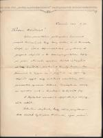 1910 A vidéki főiskolák 1910. november hó 27-29.ig Kolozsvárt tartandó Országos Diákkongresszusának ...