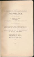 1910 A vidéki főiskolák 1910. november hó 27-29.ig Kolozsvárt tartandó Országos Diákkongresszusának ...