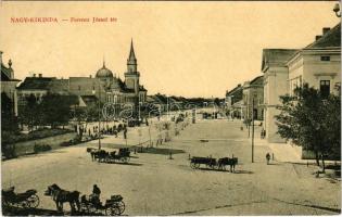 Nagykikinda, Kikinda; Ferenc József tér. W.L. Bp. 2129. 1911-13. / square