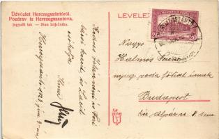 1927 Hercegszántó (Bácska, szerb határnál), jegyzői lak, pap / Stan biljeznika / notary office, prie...