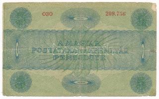 1919. 5K "MÁS TÖRVÉNYES..." T:F,VG
Adamo K8/1