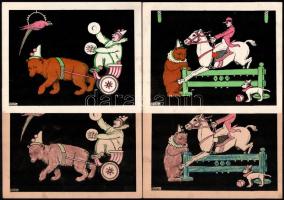 cca 1920 Kónya Zoltán (1891-?): Festőképek. Mulattató festőjáték. Bp., Eisler G.,(Újságüzem-ny.), 17...