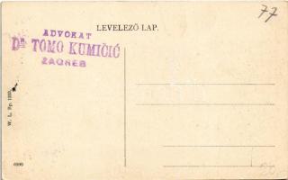 Oravica, Oravita; Kilátás a lövöldekertből, Az osztrák-magyar államvasúttársaság gőzhengermalma. W.L...