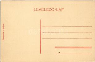 Resicabánya, Resicza, Recita, Resita; Nagyolvasztók, iparvasút. Braumüller L. kiadása / Hochöfen / i...