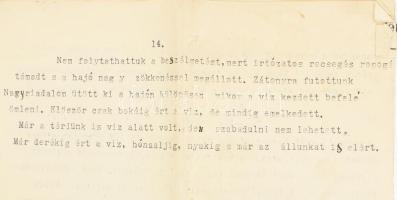 cca 1910-1920 "Afrikai kalandok. Mervay József Szahara kutató útleírása." Azonosítatlan sz...