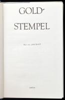 2 db német nyelvű könyv (ezüst- és aranyjelzések): Jan Divis: Goldstempel. + Markenzeichen auf Silbe...