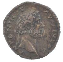Római Birodalom / Róma / Antoninus Pius 158-159. Denarius Ag (3,51g) T:XF,VF patina / Roman Empire / Rome / Antoninus Pius 158-159. Denarius Ag ANTONINVS AVG PIVS PP / TEMPLVM DIV AVG REST - COS IIII (3,51g) C:XF,VF patina RIC III 143