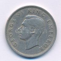 Új-Zéland 1947. 1Sh Cu-Ni VI. György T:XF New Zealand 1947. 1 Shilling Cu-Ni George VI C:XF Krause KM#9a