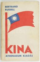 Russell, Bertrand: Kína és a kínai probléma. Ford. és a bevezetőt írta: Geszti Lajos. Bp., [1932], Athenaeum. 261+(3) p. Kiadói illusztrált papírkötés, kisebb ázásnyomokkal.