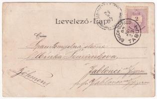 1897 (Vorläufer!) Királyhida, Bruckújfalu Tábor, Brucker Lager, Bruckneudorf; Brucki katonai tábor /...