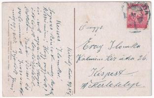 1918 Királyhida, Bruckújfalu Tábor, Brucker Lager, Bruckneudorf; Brucki katonai tábor, belső, Prugg ...