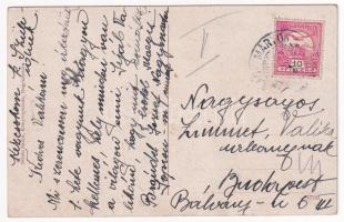 1917 Nagymarton, Mattersdorf, Mattersburg; Római katolikus templom, Szálloda a Postához, Állami elem...