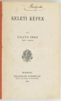 Bálint Imre: Keleti népek. Bp., 1909, Franklin-Társulat, 264 p. Egészvászon-kötésben, kissé foltos, kopottas borítóval, helyenként kissé foltos lapokkal, tulajdonosi névbejegyzéssel.