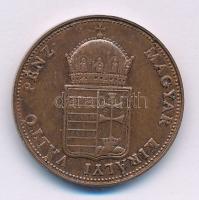 1848. 1kr Cu 1998-as jubileumi utánverete (restrike) T:AU,XF patina