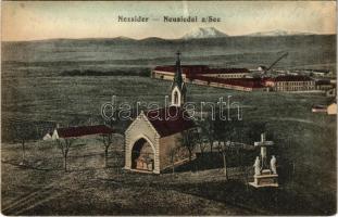 1914 Nezsider, Neusiedl am See; Kálvária-hegy, kápolna / calvary hill, chapel (fa)