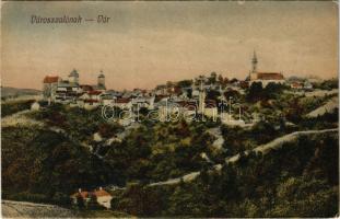 1921 Városszalónak, Stadtschlaining; Vár / Schloss / castle (kis szakadás / small tear)