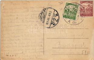 1921 Városszalónak, Stadtschlaining; Vár / Schloss / castle (kis szakadás / small tear)