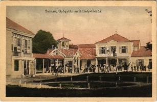 Tarcsa, Tarcsafürdő, Bad Tatzmannsdorf; Gyógytér és Károly-forrás. A. Schwidernoch Nr. 9877. / spa, spring source (EK)