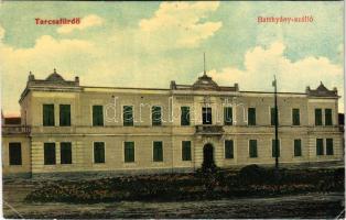 1909 Tarcsa, Tarcsafürdő, Bad Tatzmannsdorf; Batthyány szálloda. Löwy Gusztáv és Testvére kiadása / hotel, spa (fa)