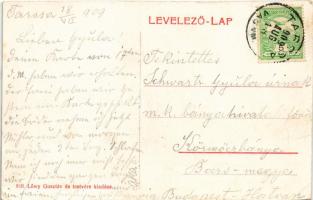 1909 Tarcsa, Tarcsafürdő, Bad Tatzmannsdorf; Batthyány szálloda. Löwy Gusztáv és Testvére kiadása / ...